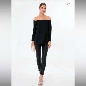 Tuckernuck Black Miranda Off the shoulder blouse - size small